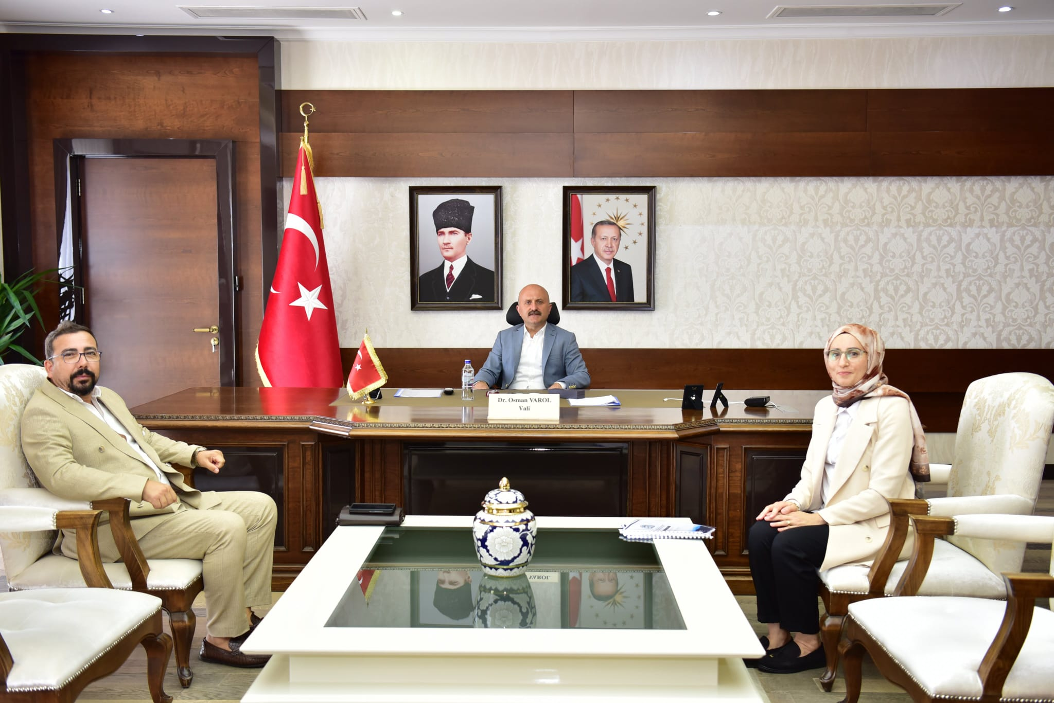 Aydın Su Ürünleri Kooperatifleri Birliği’nden Vali Varol’a ziyaret