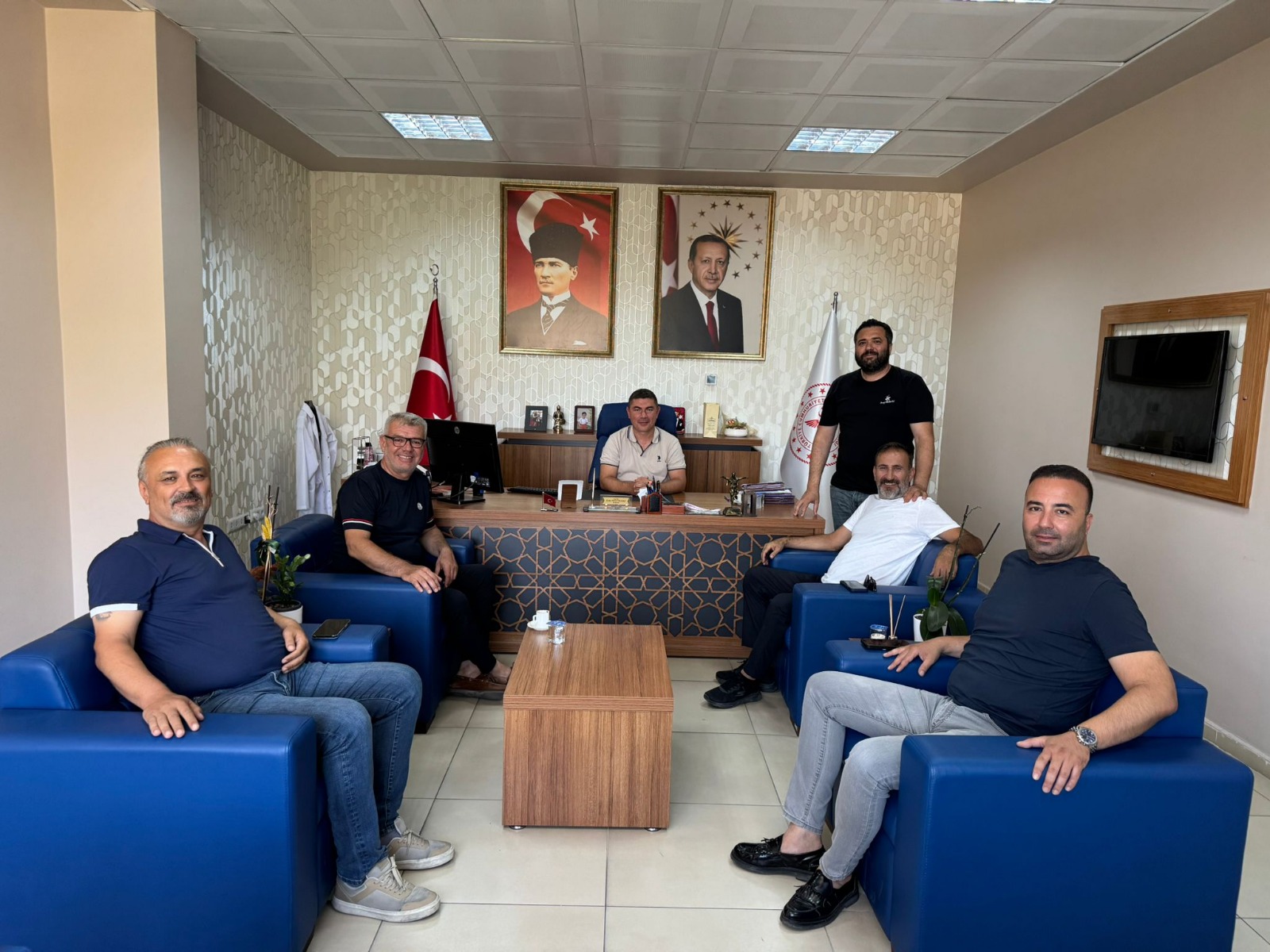 Söke Ticaret Odası’ndan Başhekim Prof. Dr. Eyüp Murat Yılmaz’a Ziyaret