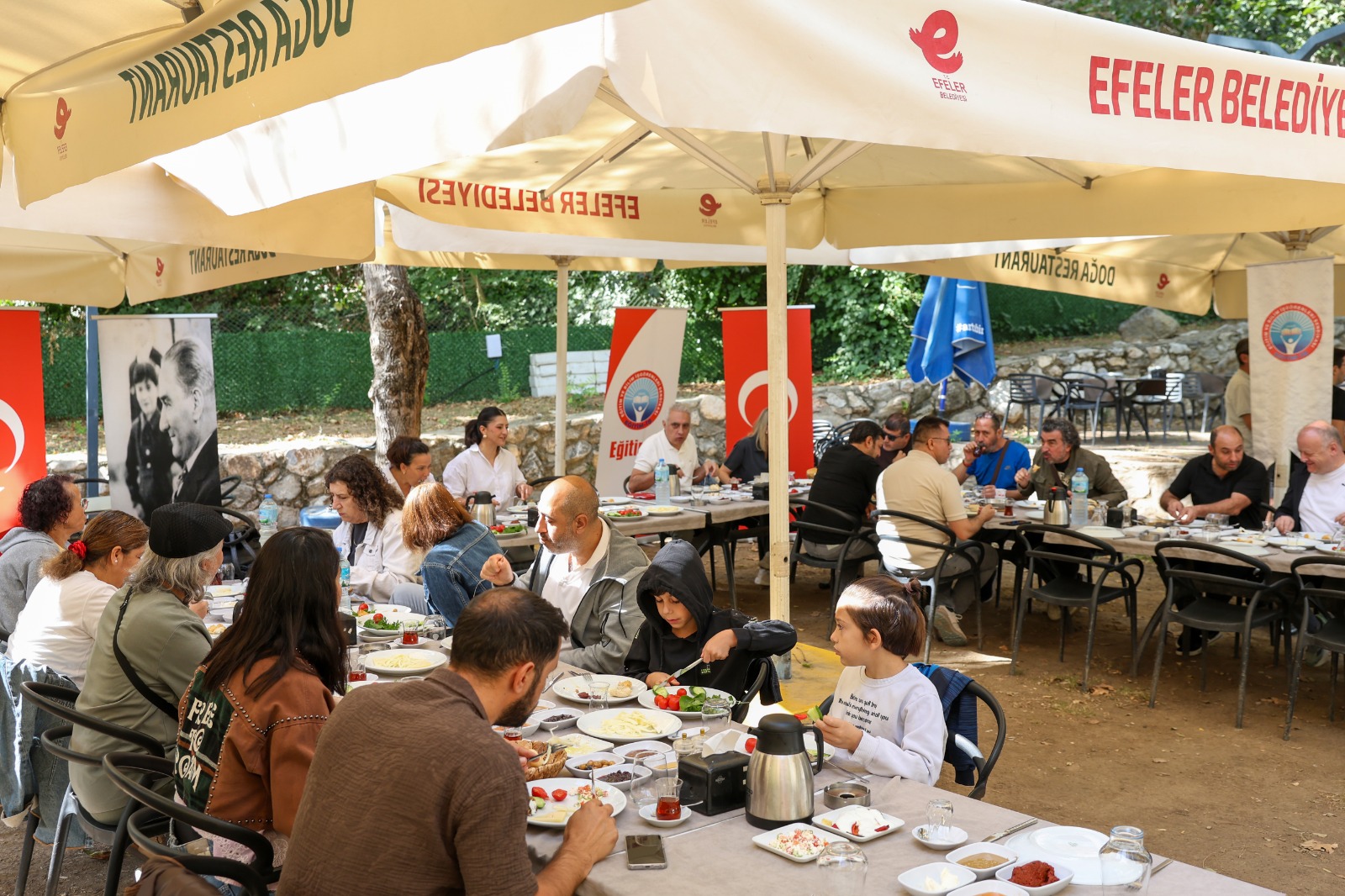 EFELER BELEDİYESİ DOĞA RESTAURANT’TA GÜNE LEZZETLİ BAŞLANGIÇ