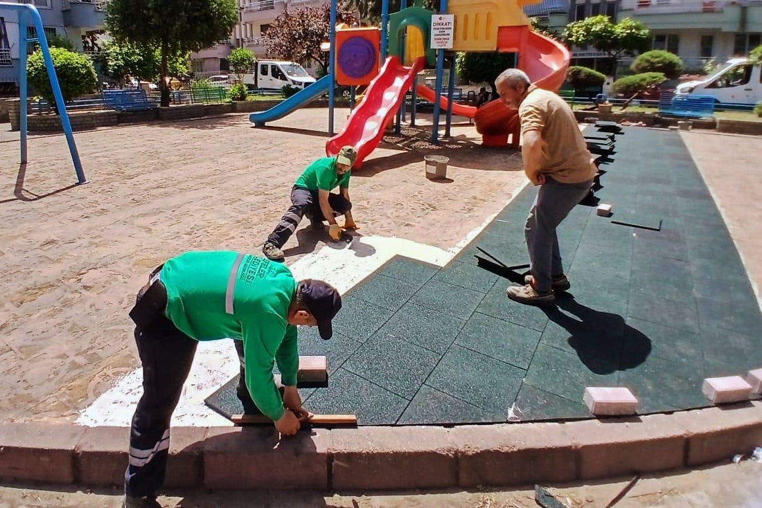 BAŞKAN YETİŞKİN’DEN PARKLARDA GÜVENLİK VE KONFOR DOKUNUŞU