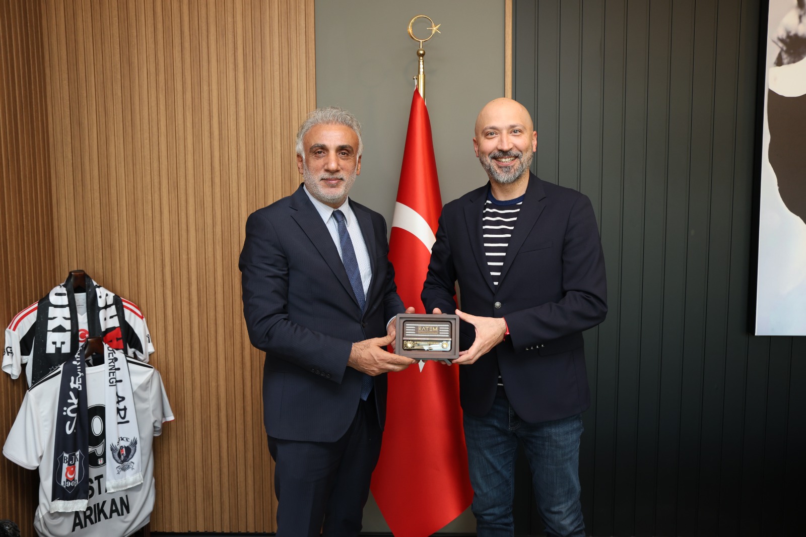 RATEM BAŞKANI VEDAT GÜNDOĞAN’DAN BAŞKAN ARIKAN’A ZİYARET